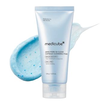 Medicube Cosmética Facial Zero Pore Capsule Cleansing Foam Limpiador Facial Exfoliante En Espuma