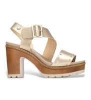 refresh para mujer 17520805-oro sandalias 175208 dorado 36 8 a 10cm hebilla casual