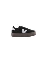 zapatillas victoria barcelona deportivo serraje mujer negro