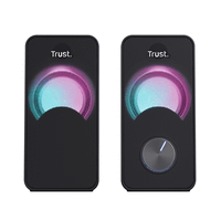 altavoces trust 20 arys rgb 6w rms 12w max autoalimentado usb led color negro 23120
