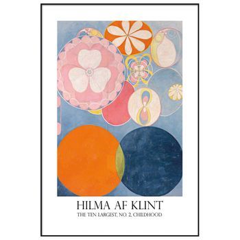 Panorama Cuadro Metacrilato Enmarcado Hilma Af Klint 50x70 Cm