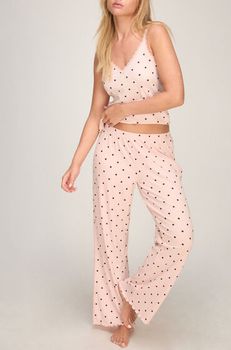 Hunkemöller Pantalones de pijama Jersey Rosa