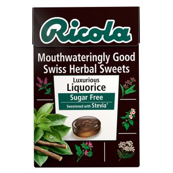 Ricola Liquorice Sugar Free Sweets