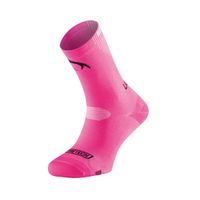 calcetin ciclismo compresivo lurbel cycling biker evo i ahorra 40 - m 3942 fucsia