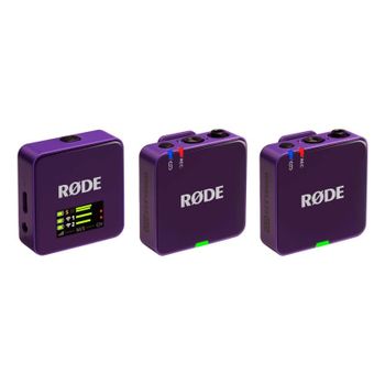 Micrófono Rode Wireless GO inalámbrico omnidireccional 3,5 mm batería integrada