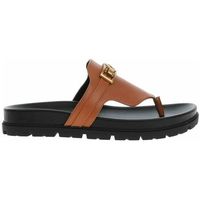 guess chanclas fljfrrlea03brown para mujer