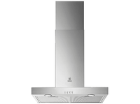 campana decorativa - electrolux lft416x 3 velocidades 600 mh luces led 60 cm inox