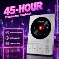 reproductor de musica hifi flac mp3 con bateria de 45 horas y 128 gb ess9018 dac dsd256 32bit192khz sin perdidas estilo piano reproductor de audio profesional