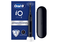 cepillo electrico - oral-b io 2 1 recambio 3 modos temporizador sensor de presion disenado por braun negro