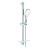 set de barra de ducha grohe tempesta cube 110 269073 600mm 2 chorros bandeja ws cromo 26907003