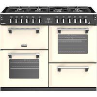 stoves richmond s1100df 110 cm dual fuel range cooker - cream cream