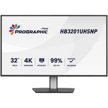 Monitor iiyama Pro Graphics HB3201UHSNP-B1 32