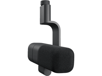 Micrófono - Logitech G Yeti Studio, de difusión XLR dinámico activo con Clearamp, Doble diafragma, Supercardioide, Suspensión antivibraciones, Negro