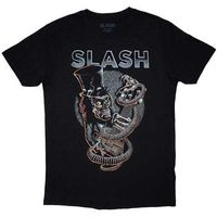 slash tops y camisetas skull guitar snake para hombre