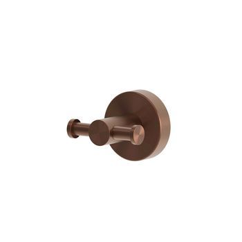 Ganchos Dobles Para Toallas En Acero Inoxidable 316l Color Oro Rosa