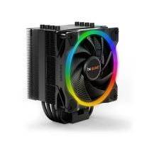 be quiet pure rock 2 fx argb ventilador cpu 120mm negro