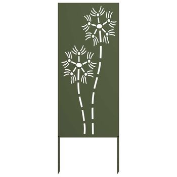 Pantalla De Privacidad Para Jardín Verde Oliva 50 X 140 Cm Vidaxl