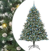 arbol de navidad  decoraciones de navidad artificial verde 210 cm pvc plastico y acero