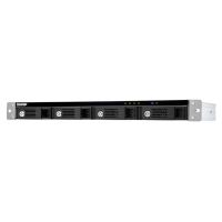 caja pc qnap tr-004u 4 bahias sata 3525 rack 1u negro gris usb-c