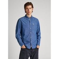 pepe jeans camisa manga larga camisa cranmore hombre para hombre