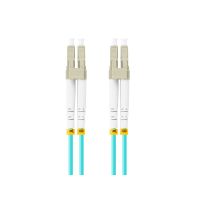 lanberg latiguillo fibra optica lcupc a lcupc duplex multimodo 50125 om3 1m azul