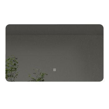 Kibath Espejo Led Fos 30w Rectangular De 80 Cm X 70 Cm Espejo 6000k