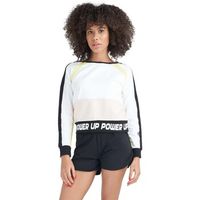 leone 1947 chandal woman crewneck neon para mujer
