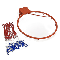 aro de baloncesto tamano oficial 45cm raycool    aro de basket profesional con red nylon  montaje en pared - deportes de interior o exterior