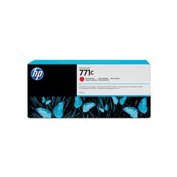 Cartucho de tinta HP DesignJet 771C rojo cromático 775 ml