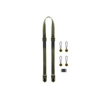 correa peak design leash verde para camara digital cuero 145 cm 90 kg