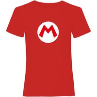 super mario camiseta manga larga he340 para mujer