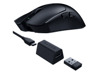 raton gaming - razer viper v3 pro se inalambricacon cable 35000 ppp hasta 95 horas a 1000 hz sensor optico focus de ppp negro
