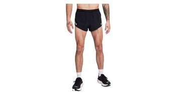 Pantalon corto nike aeroswift 2in split negro hombre
