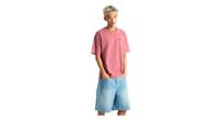 camiseta vans left chest ii rosa