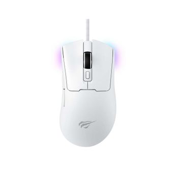 Ratón Havit 6950676229820 Cableado 12000 DPI Blanco 7 Botones Gaming