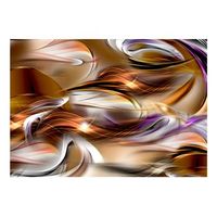 papel pintado 3d - mar del ambar 250x175 cm