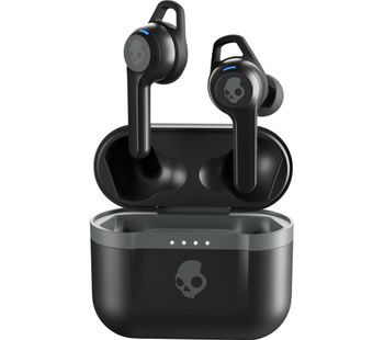 SKULLCANDY Indy Evo Wireless Bluetooth Earphones - Black, Black