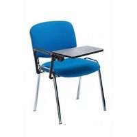 pack 4 sillas ofis chrome con pala de tela 784743 cm - azul