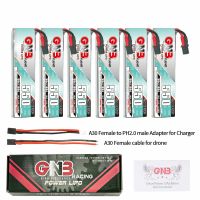 bateria gaoneng 37v 550mah 90c 1s lihv de 6 unidades con enchufe a30 y cable adaptador para emax tinyhawk s betafpv bet
