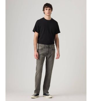 Levi's para hombre. 29507-1884 Vaqueros 502 Taper gris (32/32), Casual, Algodón, Denim