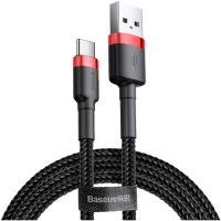 baseus cable usb tipo-c carga rapida 30 5v3a 1m negro