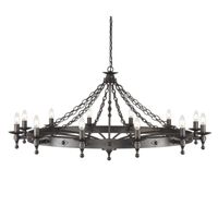 lampara de arana warwick 12 luces