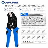 pinza de crimpado de trinquete sn-2549 para conectores ph20 y xh254 herramienta de crimpado de terminales equipo manual para mantenimiento electronico