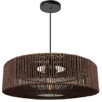 Lámpara Toolight App1295-1cp Boho Brown