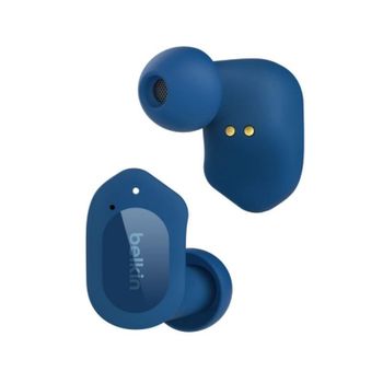 Auricular Belkin SOUNDFORM Play Azul True Wireless Bluetooth IPX5 Cancelación Ruido 38h