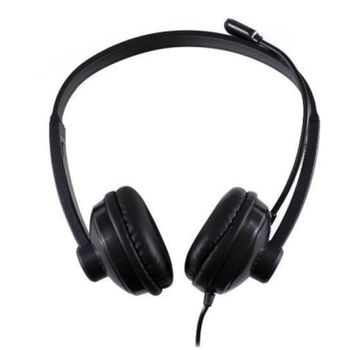 Nilox Auriculares USB con Micrófono para PC Negros