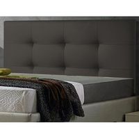 cabecero de cama texas 200x 70 cm gris ceniza