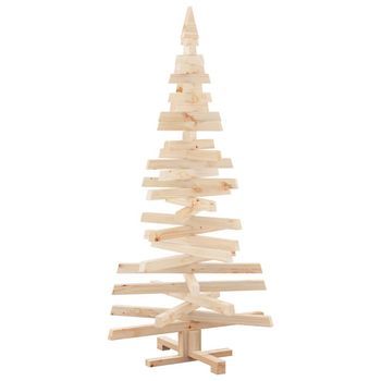 Árboles De Navidad Natural 150 Cm Madera Maciza De Pino Vidaxl