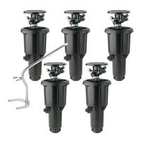 pack 5 aspersor rain bird maxi paw  llave montaje  oferta exclusiva