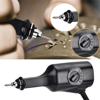 Grabador Eléctrico 220V 25W Potencia Ajustable Metal Madera Cerámica Vidrio Plástico Herramienta de Grabado Lápiz Máquin